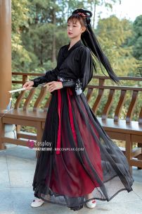 Hán Phục Huyền Y Xích Hắc