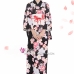 Yukata Đen Hoa Anh Đào