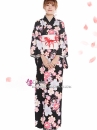 Yukata Đen Hoa Anh Đào