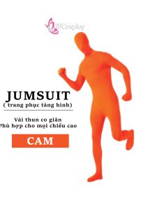 Jumpsuit Cam - Trang Phục Liền Thân Cam