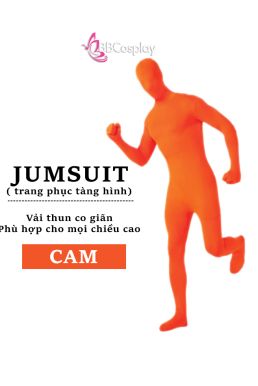 Jumpsuit Cam - Đồ Liền Thân Cam