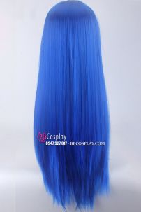 Tóc Giả Xanh Dương 2 Mái 80Cm