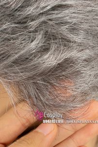 Tóc Giả Bố Già Muối Tiêu Sugar Daddy Vướt Ngược