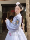 Cài Tóc Hanbok Dạng Gối - Màu Trắng Hoa Ngọc Trai