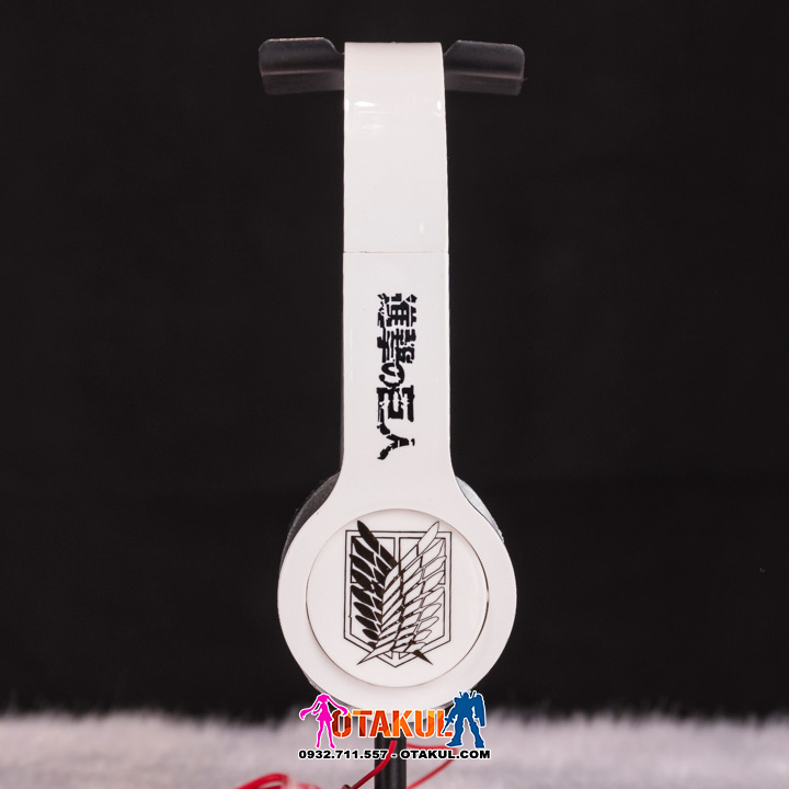 Tai Nghe Anime Manga Attack On Titan Trắng 13922