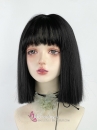Tóc Đen Ngắn Ngang Vai Mái Ngang
