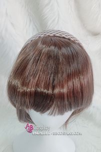 Cái Tóc Kèm Mái Giả- Nâu/ Nâu Đỏ/ Hồng