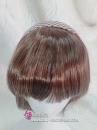 Cái Tóc Kèm Mái Giả- Nâu/ Nâu Đỏ/ Hồng