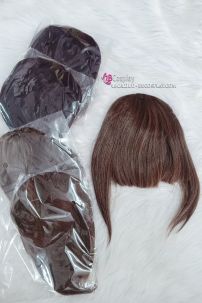 Mái Giả Màu Nâu Hạt Dẻ / Nâu Đen (Giá Rẻ Bất Ngờ)