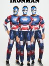 Đồ Người Sắt Ironman Blue Cơ Bắp