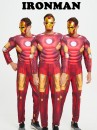 Đồ Người Sắt Cơ Bắp Ironman - Màu Đỏ