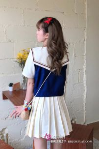 Đồng Phục Nữ Sinh Bạch Tuyết Tay Ngắn