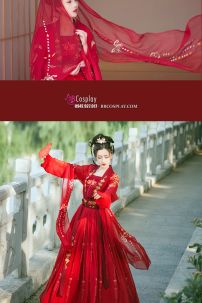 Hán Phục Thêu Phượng Hoàng - Đông Phương Mỹ Nhân