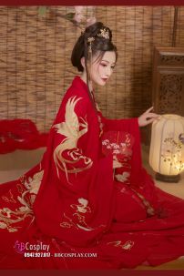 Hán Phục Thêu Phượng Hoàng - Đông Phương Mỹ Nhân