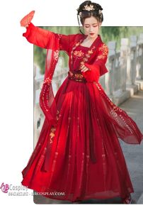 Hán Phục Thêu Phượng Hoàng - Đông Phương Mỹ Nhân