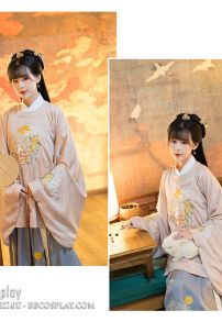 Hán Phục Thêu Thỏ Thu Nguyệt Cổ Cung