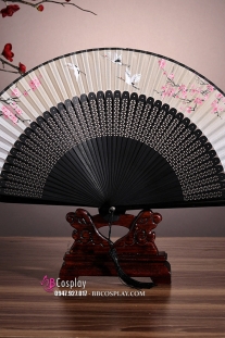 Quạt Xếp Nhật Hạc Bay