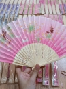 Quạt Xếp Thỏ Hồng