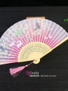 Quạt Xếp Thỏ Hồng