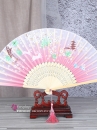 Quạt Xếp Thỏ Hồng