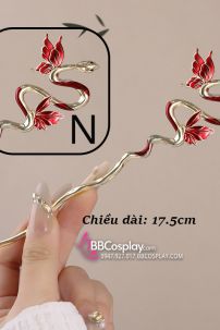 Trâm Cài Rắn Cổ Trang Nhiều Mẫu