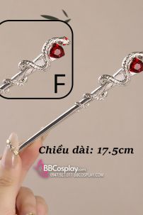 Trâm Cài Rắn Cổ Trang Nhiều Mẫu