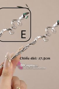 Trâm Cài Rắn Cổ Trang Nhiều Mẫu