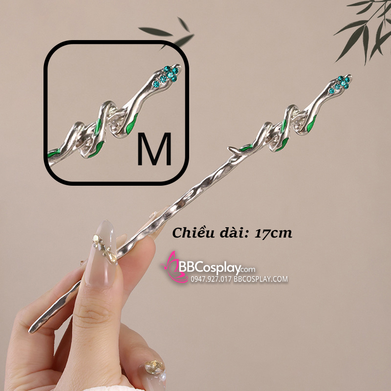 Trâm Cài Rắn Cổ Trang Nhiều Mẫu