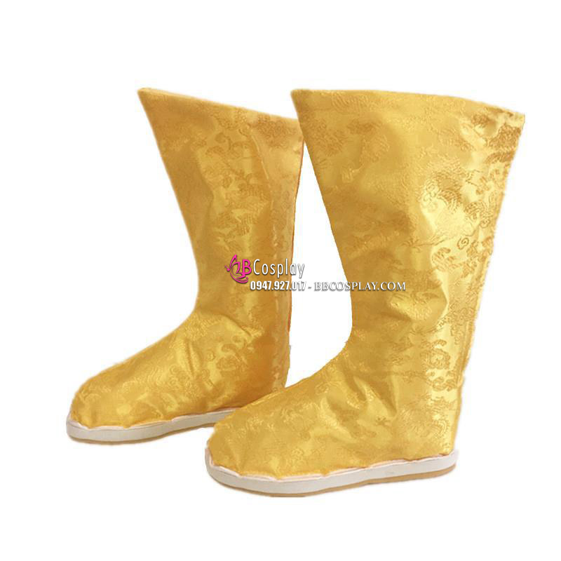 Giày Cổ Trang Vàng