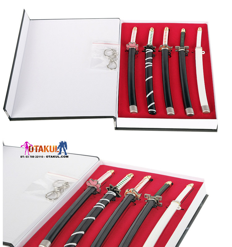 Bộ Móc Khóa Kiếm Kimetsu No Yaiba - Thanh Gươm Diệt Quỷ