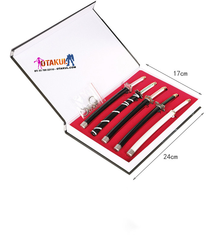 Bộ Móc Khóa Kiếm Kimetsu No Yaiba - Thanh Gươm Diệt Quỷ