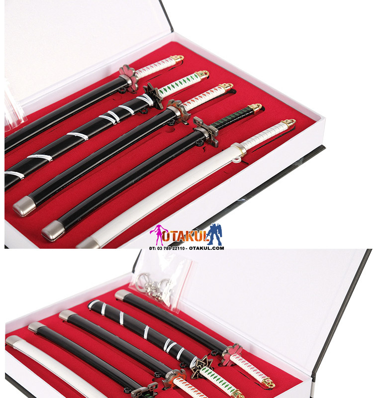 Bộ Móc Khóa Kiếm Kimetsu No Yaiba - Thanh Gươm Diệt Quỷ