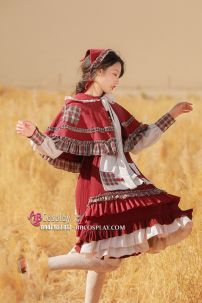 Đầm Cô Bé Hà Lan Châu Âu