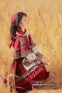 Đầm Cô Bé Hà Lan Châu Âu