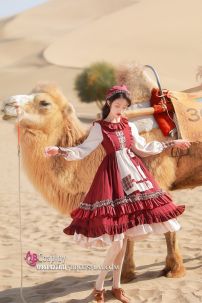 Đầm Cô Bé Hà Lan Châu Âu