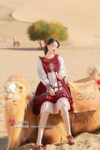 Đầm Cô Bé Hà Lan Châu Âu