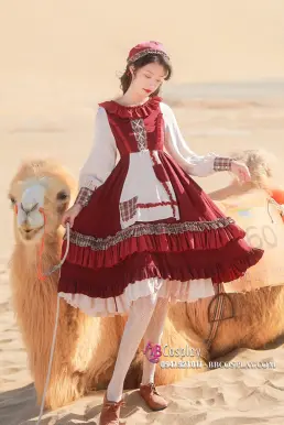 Đầm Cô Bé Hà Lan Châu Âu