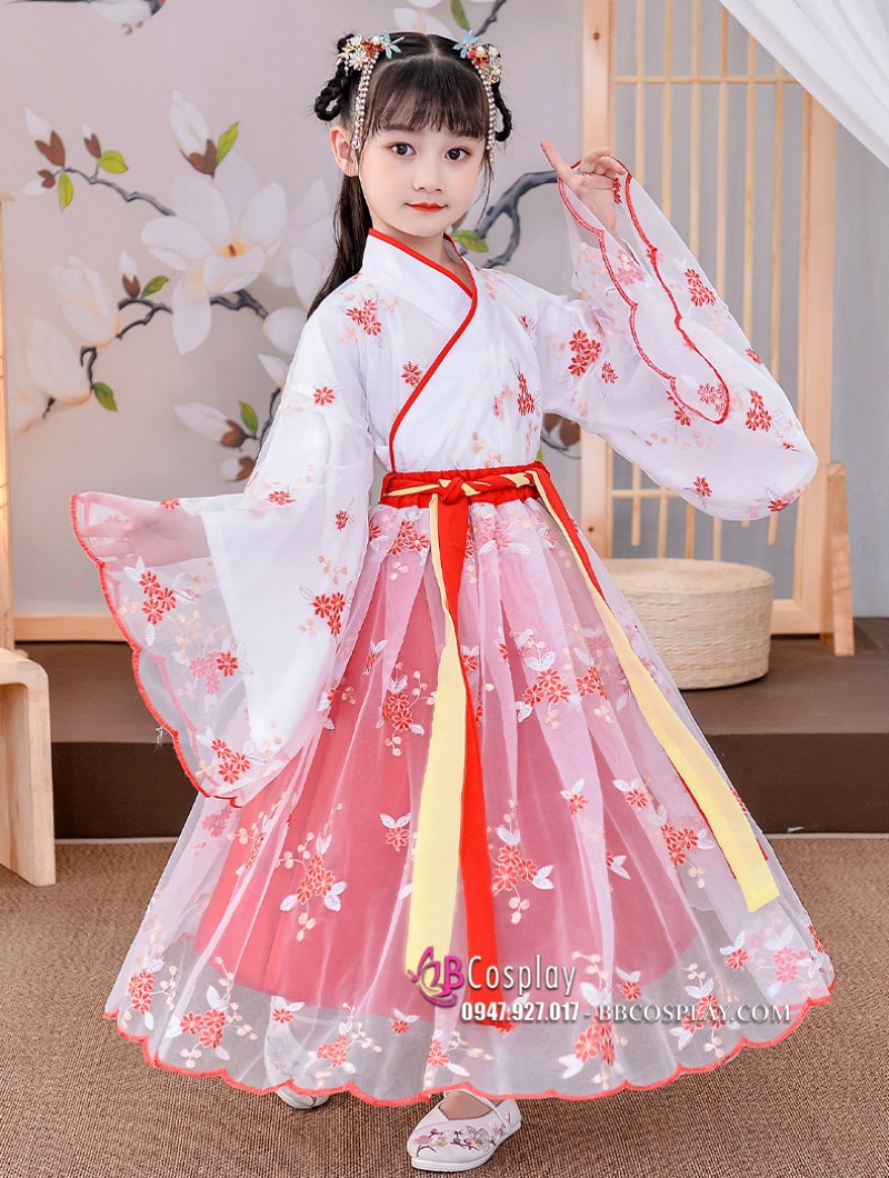 Trang Phục Hằng Nga Bé Gái - Phượng Vĩ Hoa