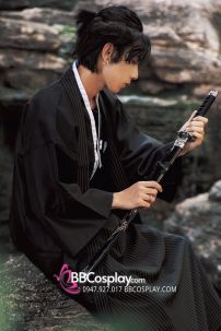 Kimono Nam Phong Cách Samurai - Đồ Nhật Bản