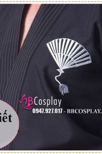 Kimono Nam Phong Cách Samurai - Đồ Nhật Bản