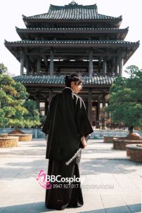 Kimono Nam Phong Cách Samurai - Đồ Nhật Bản