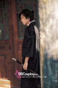 Kimono Nam Phong Cách Samurai - Đồ Nhật Bản