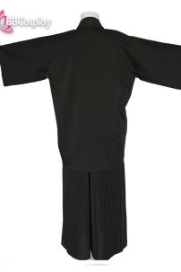 Kimono Samurai Kimono Nam Trắng