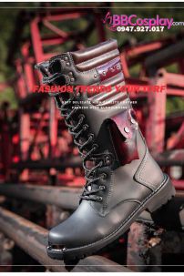 Giày Boot Nam Châu Âu Cổ Cao