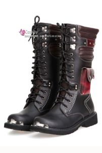 Giày Boot Nam Châu Âu Cổ Cao