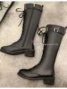 Giày Boot Đen Cổ Cao Size 42