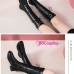 Giày Boot Đen Cổ Cao Size 42