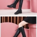 Giày Boot Đen Cổ Cao Size 42