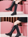 Giày Boot Đen Cổ Cao Size 42
