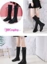 Giày Boot Đen Cổ Cao Size 42